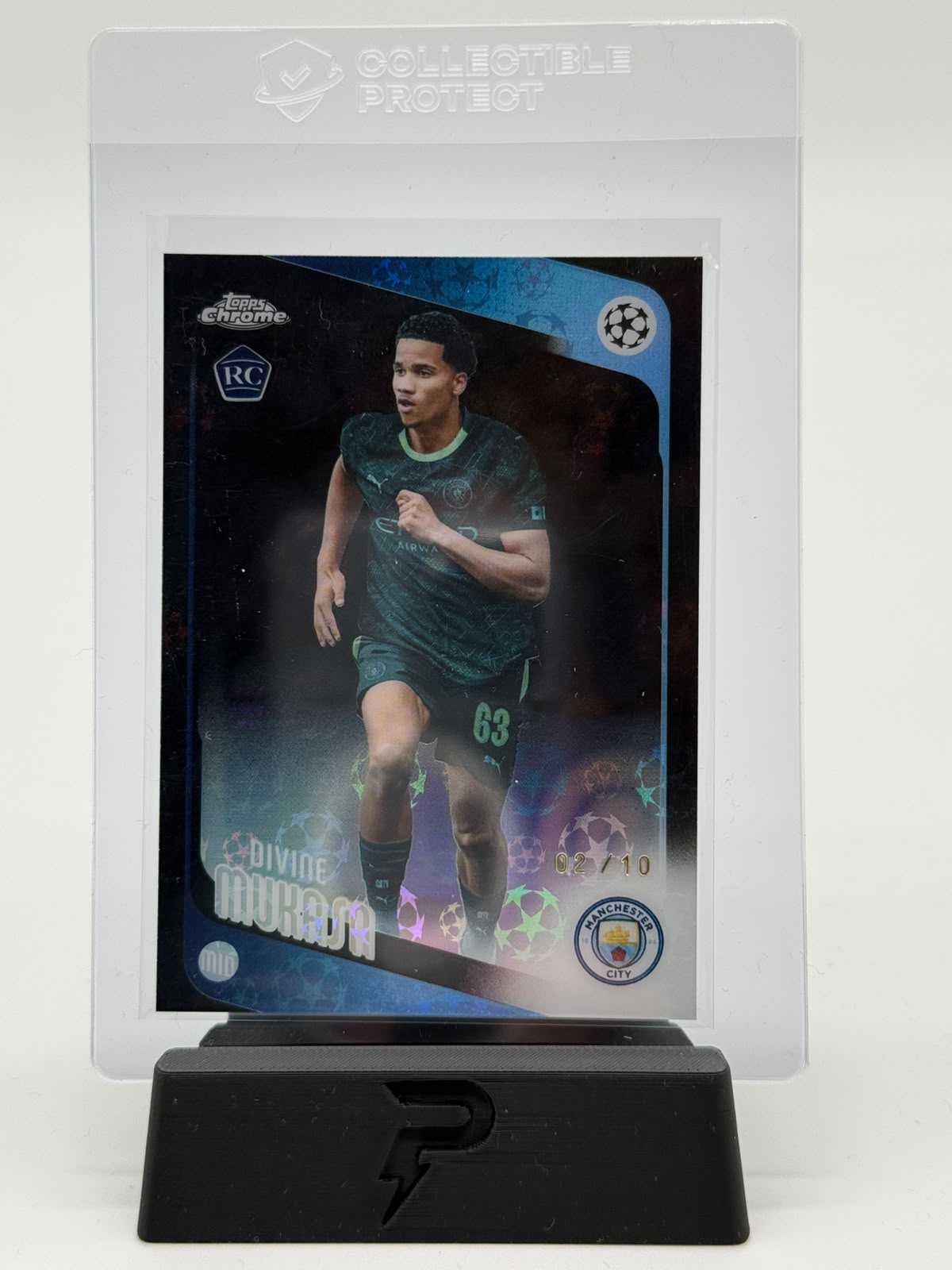 2026 Topps Chrome Logofractor Divine Mukasa 02/10