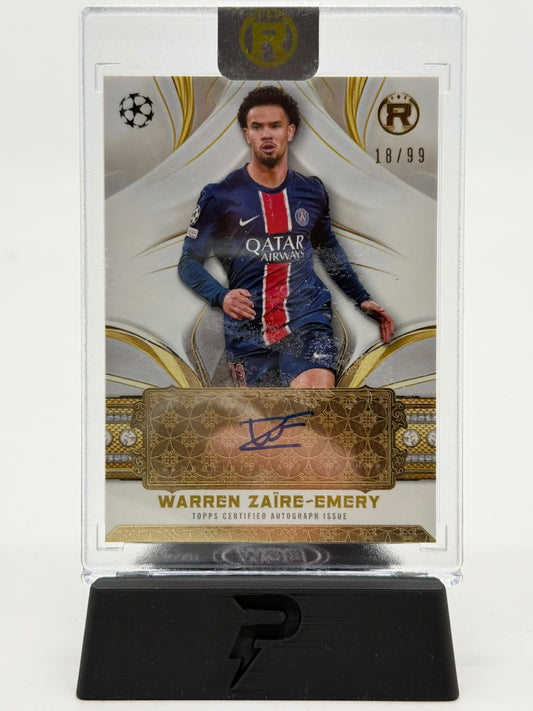 2025 Topps Reverence Warren Zaire-Emery 18/99 Auto