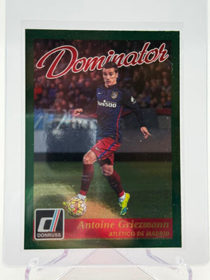2016-17 Panini Donruss Antoine Griezmann Dominators Green