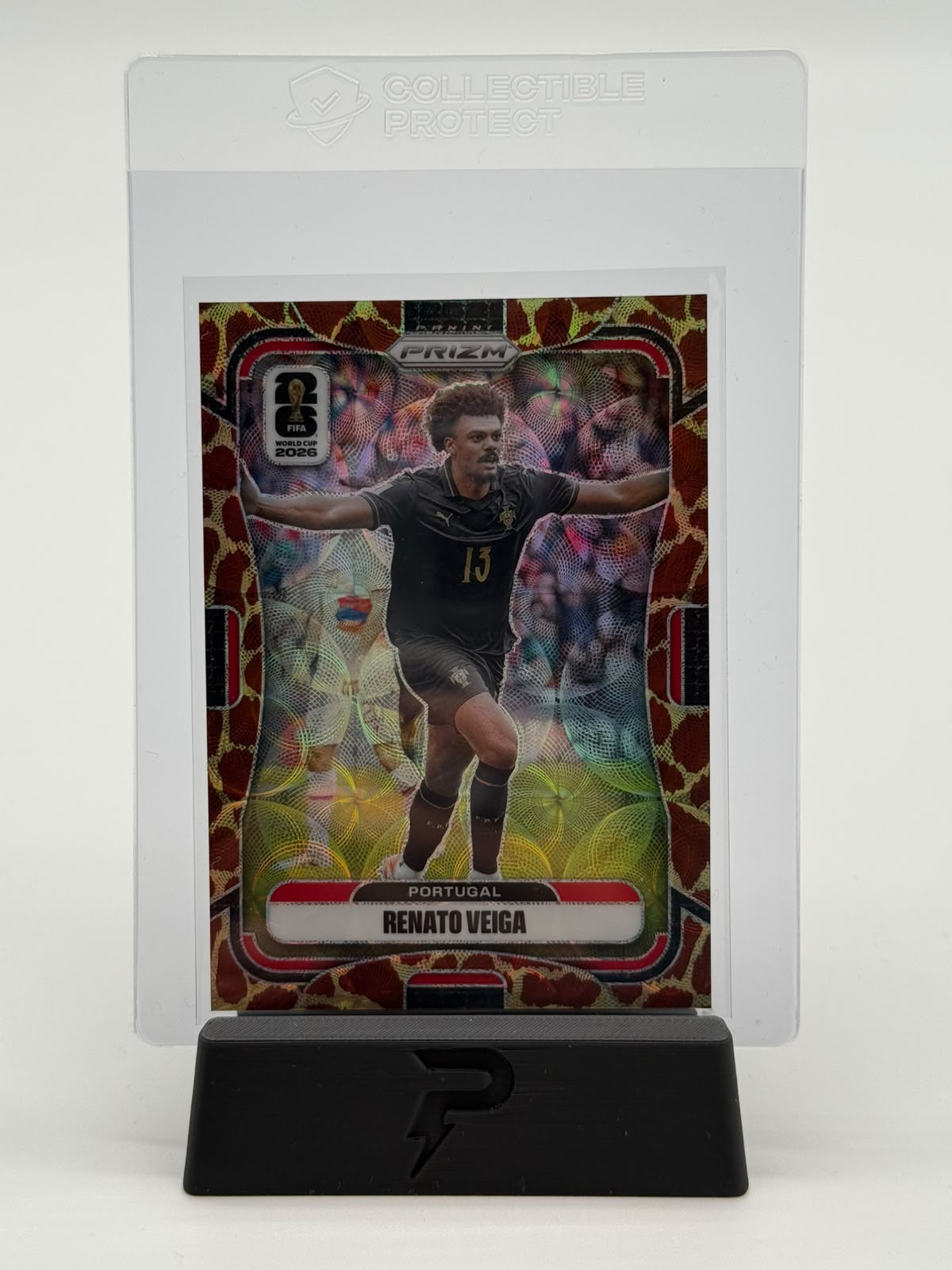 2026 Panini Prizm Fifa World Cup Renato Veiga Giraffe