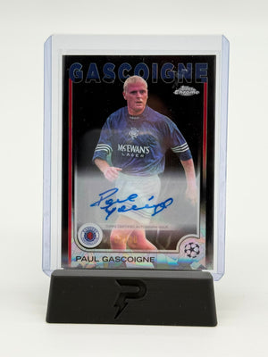 2025 Topps Chrome UEFA Paul Cascoigne Auto 07/10