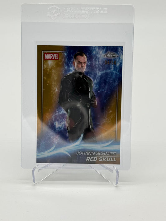 2025 Topps Marvel Studios Chrome Red Skull /50