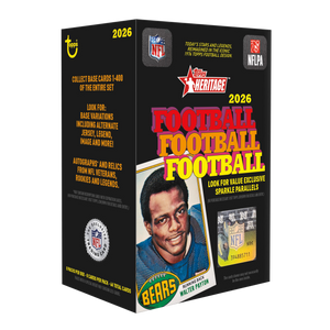 2026 Topps Heritage Football - Value Box