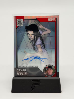 2025 Topps Marvel Chrome Craig Kyle Auto