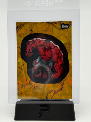 2025 Topps Marvel Comic Book Red Hulk 2025 067/150