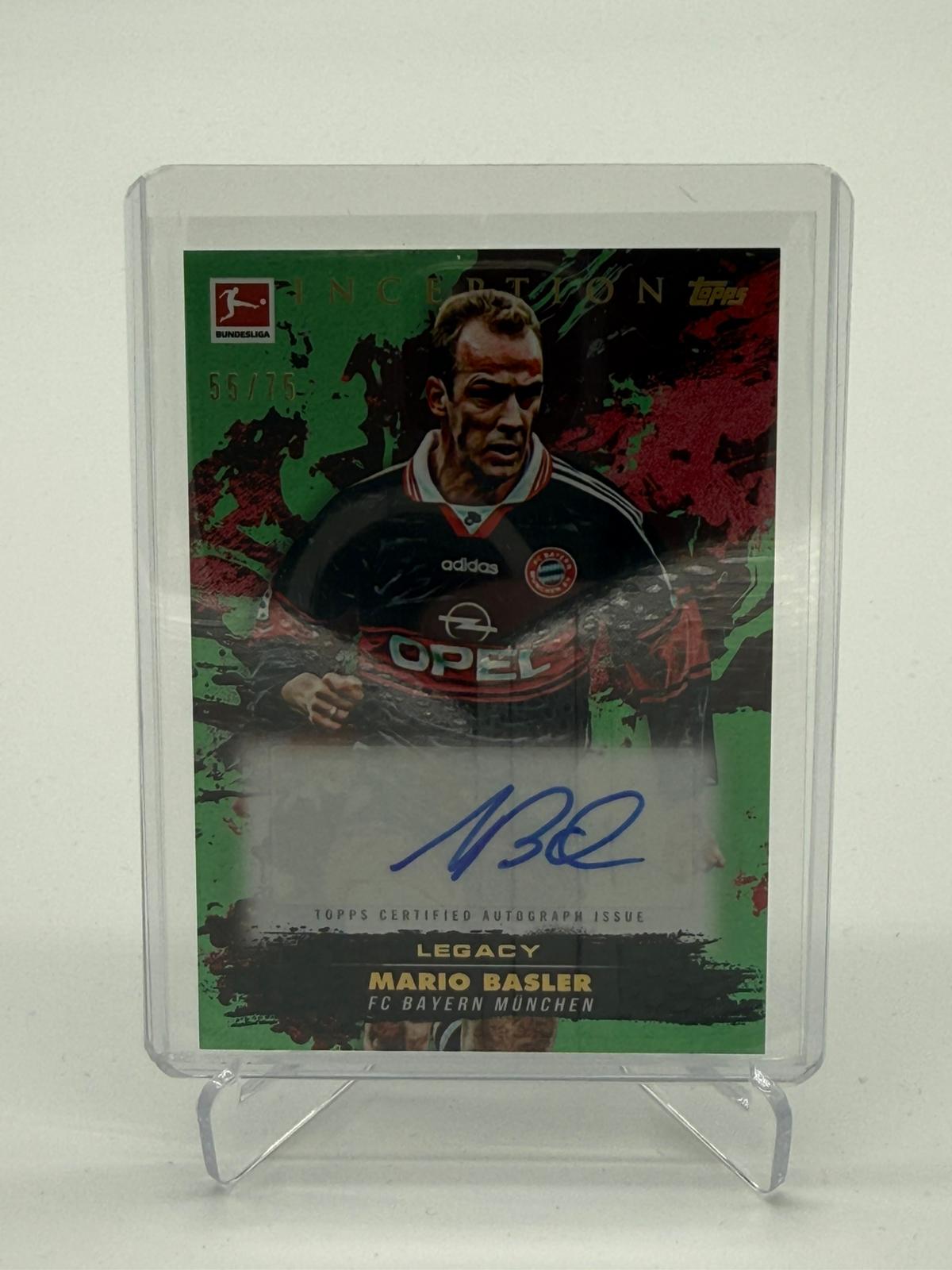 2025 Topps Inception Mario Basler Auto 55/75