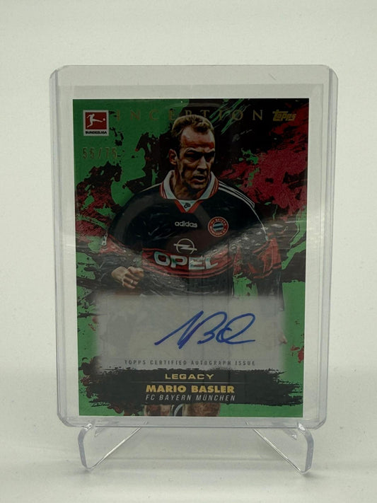 2025 Topps Inception Mario Basler Auto 55/75