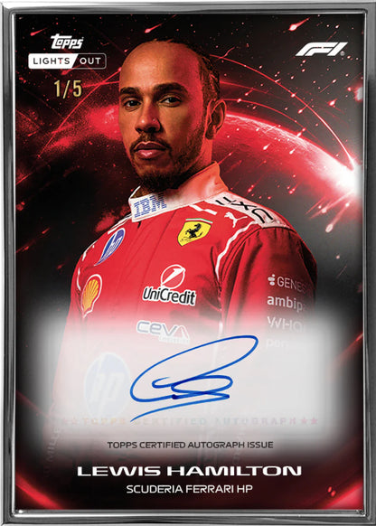 2026 Topps Lights Out Formula 1 F1 Hobby Box (LIVEBREAK)