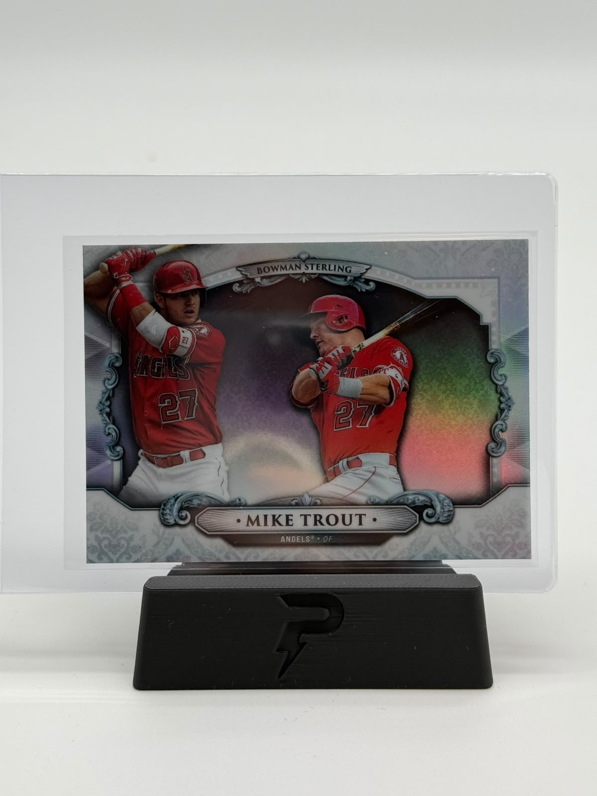 2018 Topps Chrome Bowman Baseball Sterling Mike Trout