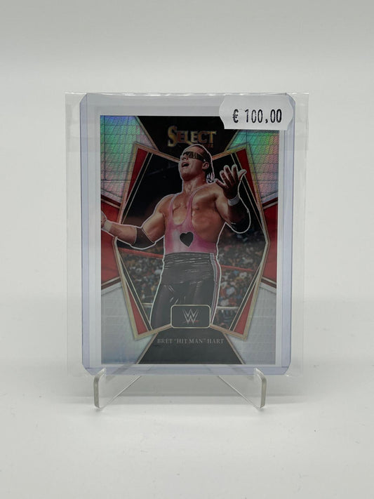 2022 Panini Select WWE Bret "Hit Man" Hart /8