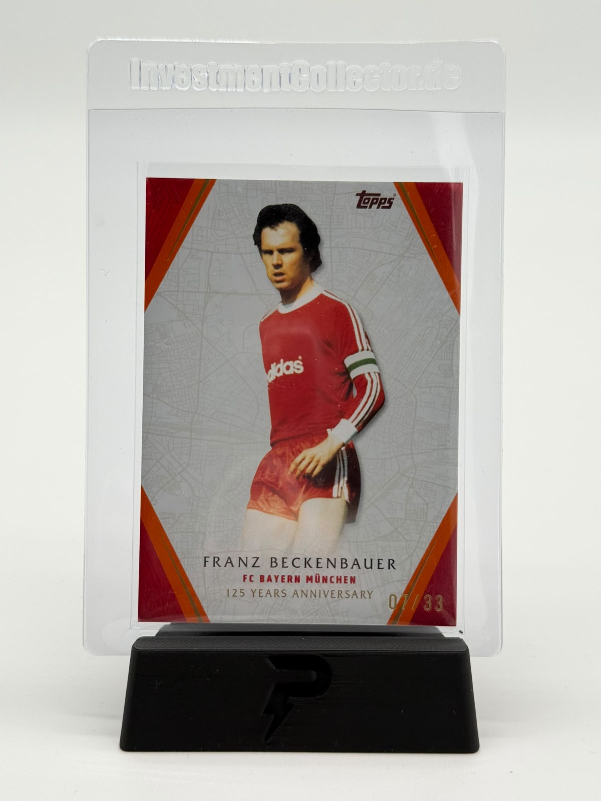2025 Topps Fc Bayern 125 Jahre Franz Beckenbauer 07/33
