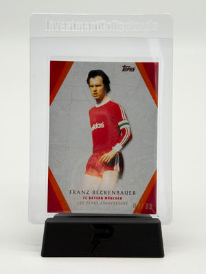 2025 Topps Fc Bayern 125 Jahre Franz Beckenbauer 07/33