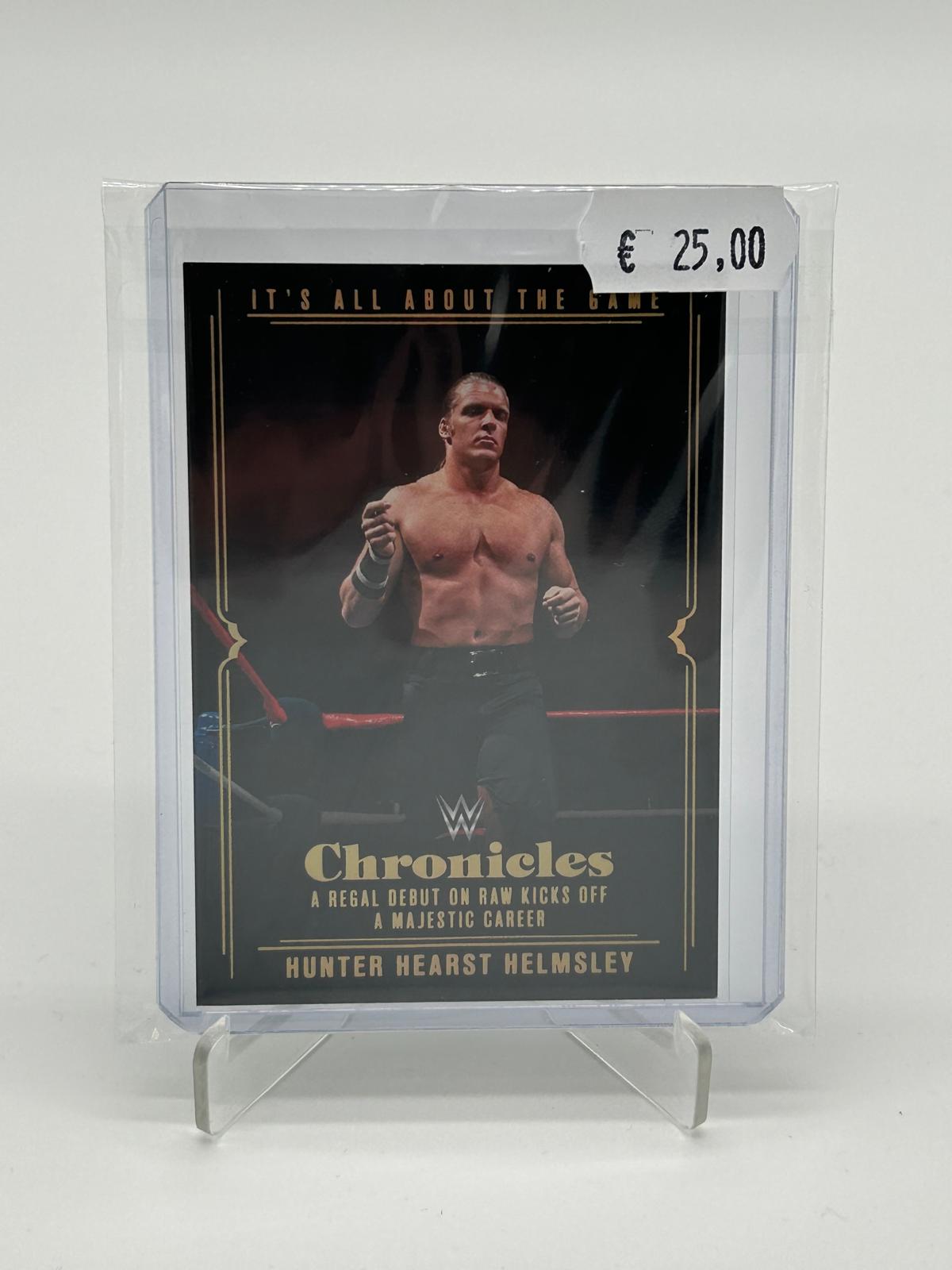 2022 Panini Chronicles WWE Triple H Hunter Hearst Hemsley
