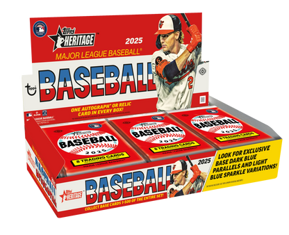 2025 Topps Heritage Baseball Hobby Box (LIVEBREAK)