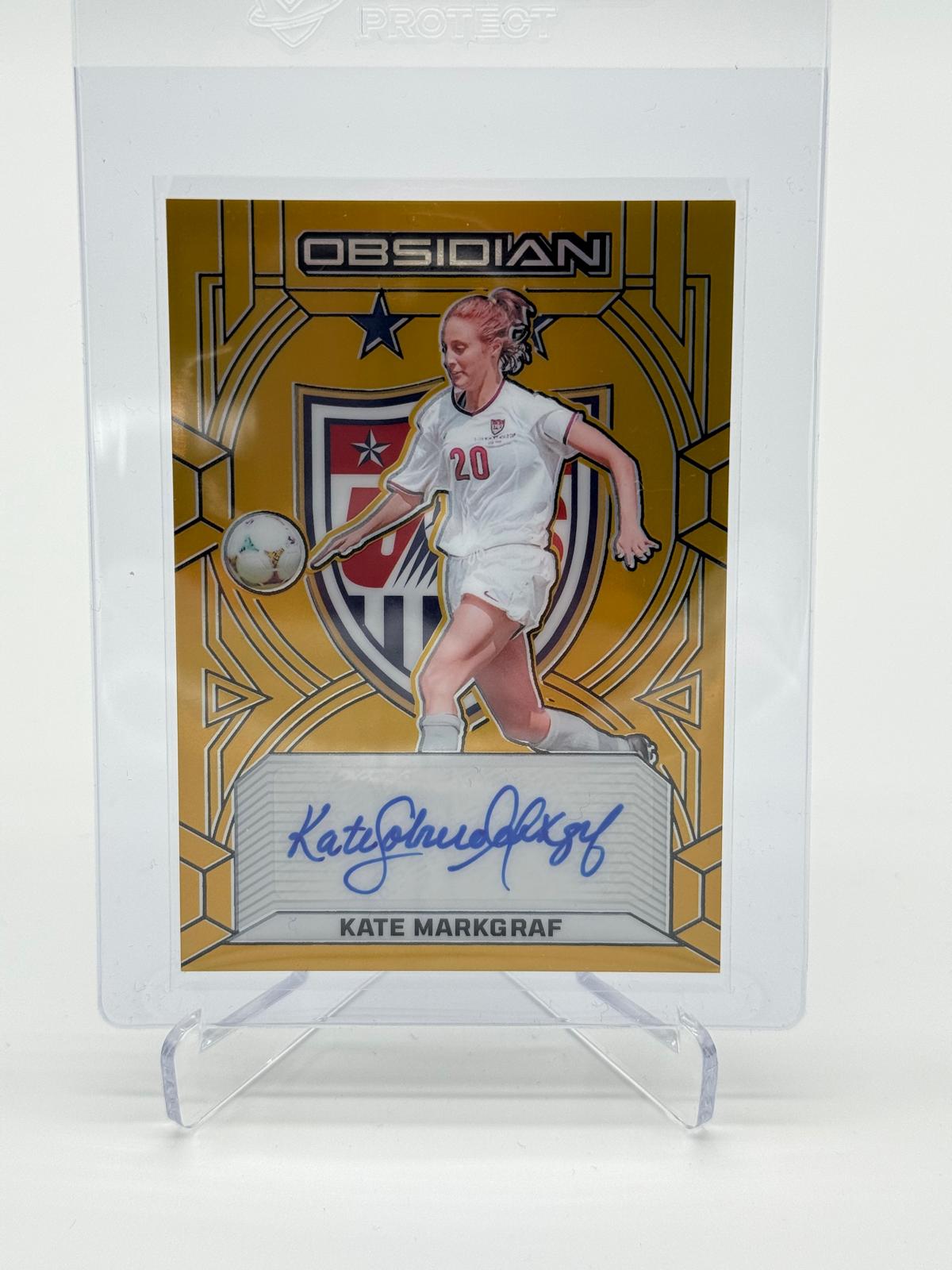 2024-25 Panini Obsidian Kate Markgraf Auto /10