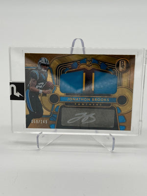 2024 Panini Gold Standard Jonathon Brooks RC Patch/Auto 059/149