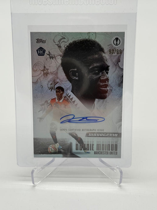 2022-23 Topps Platinum Kobbie Maino RC Auto /99