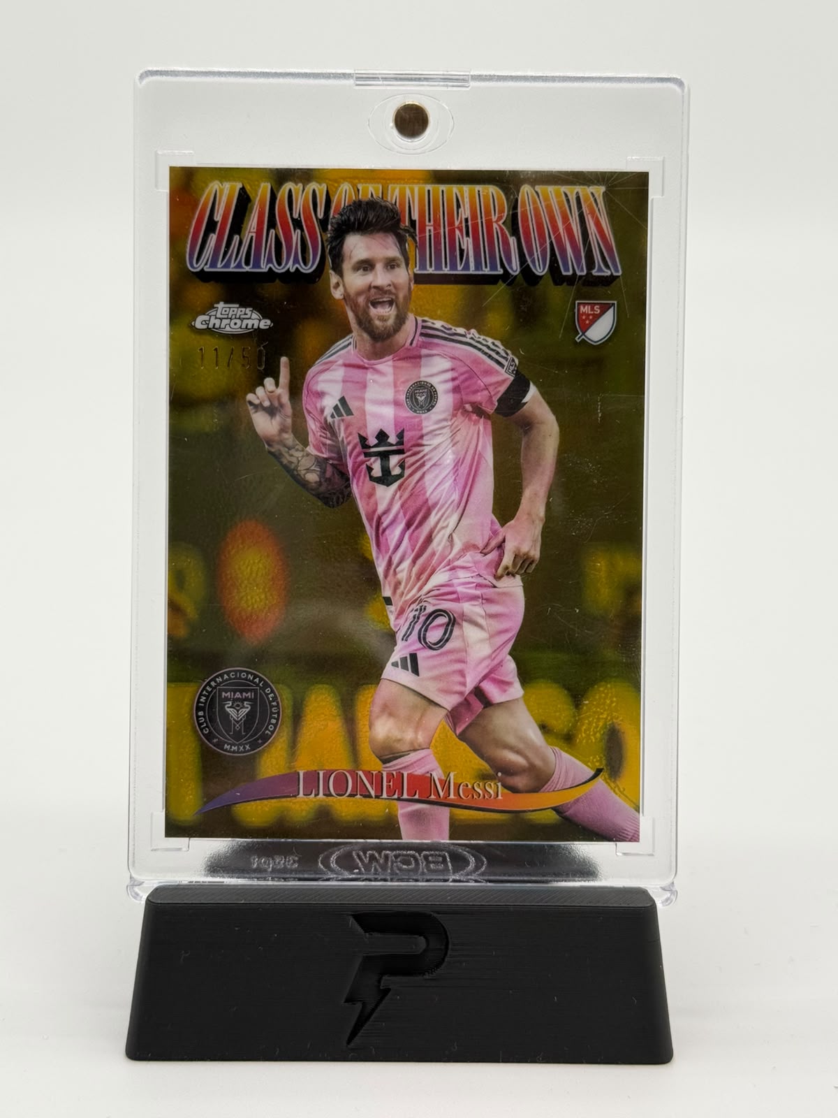 2025 Topps Chrome MLS Lionel Messi 11/50