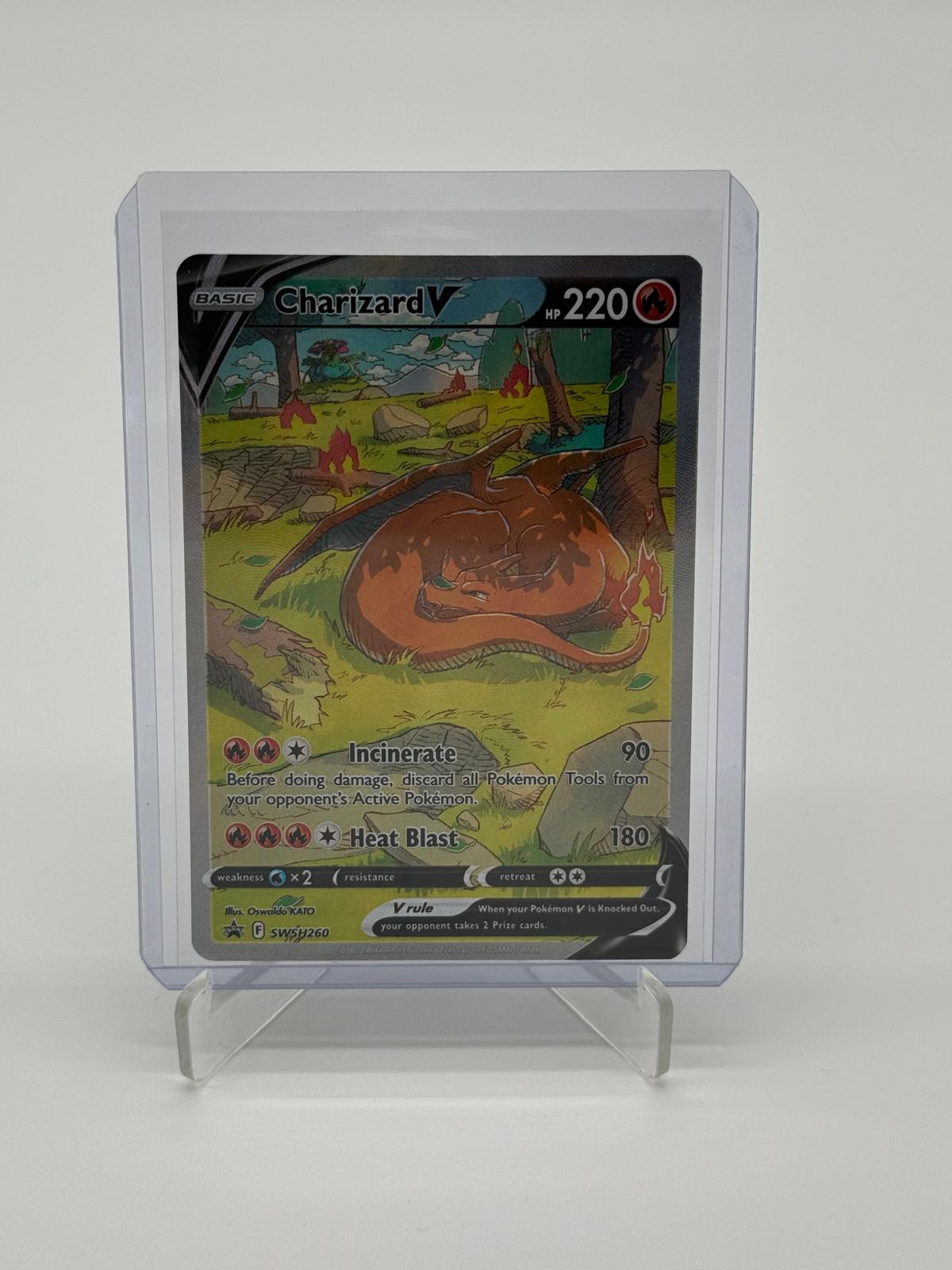 Charizard V SWSH260 Promo Card