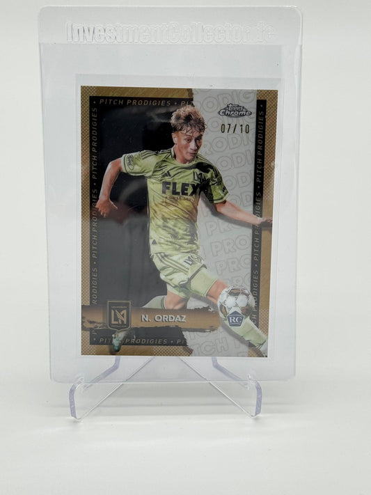 2024 Topps Chrome MLS Nathan Ordaz /10