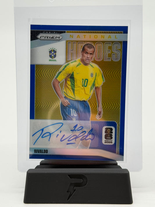 2026 Panini Prizm World Cup Rivaldo Auto 09/25