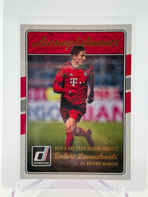 2016-17 Panini Donruss Robert Lewandowski Accomplishments