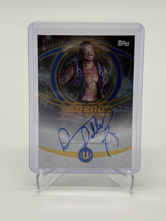 2025 Topps WWE Diamond Dallas Page Auto 067/199