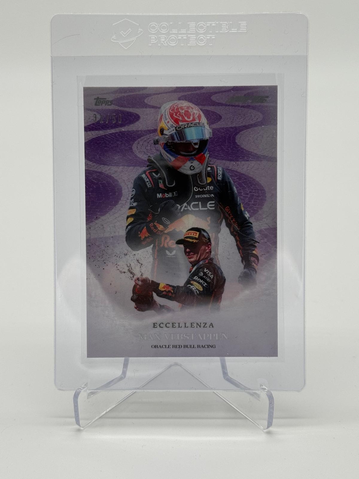 2025 Topps Eccellenza Max Verstappen /50