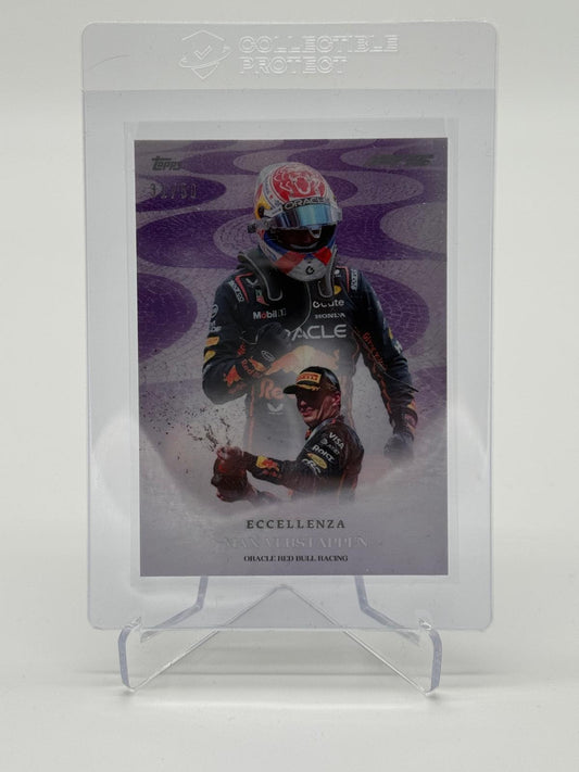 2025 Topps Eccellenza Max Verstappen /50