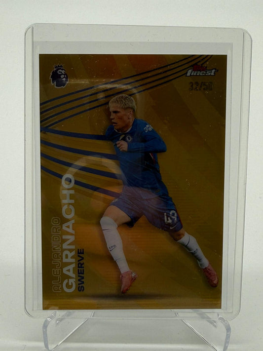 2026 Topps Finest PL Finest Alejandro Garnacho SSP 32/50