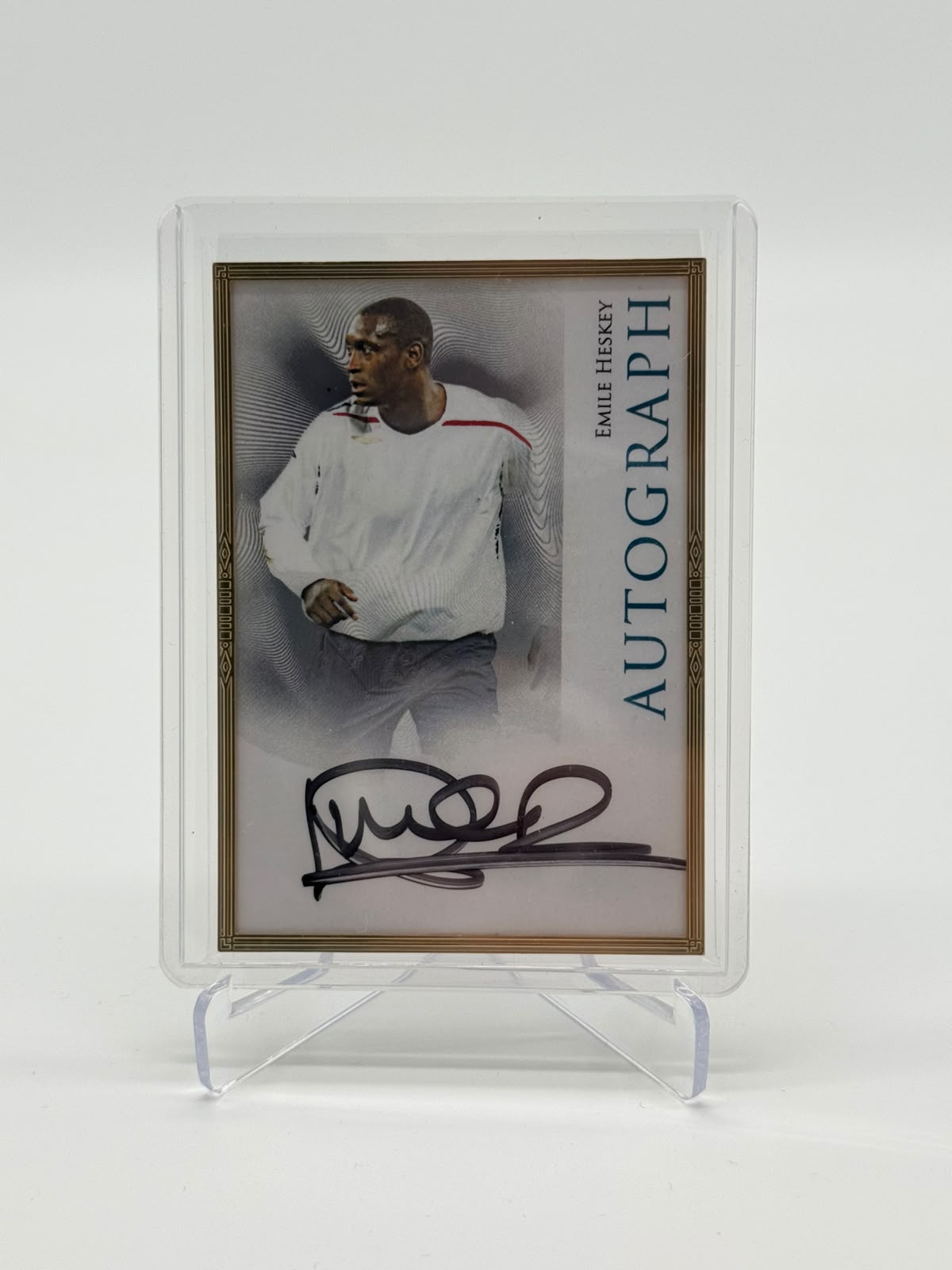 2025 Futera Gold Frame Emile Heskey Auto 05/05