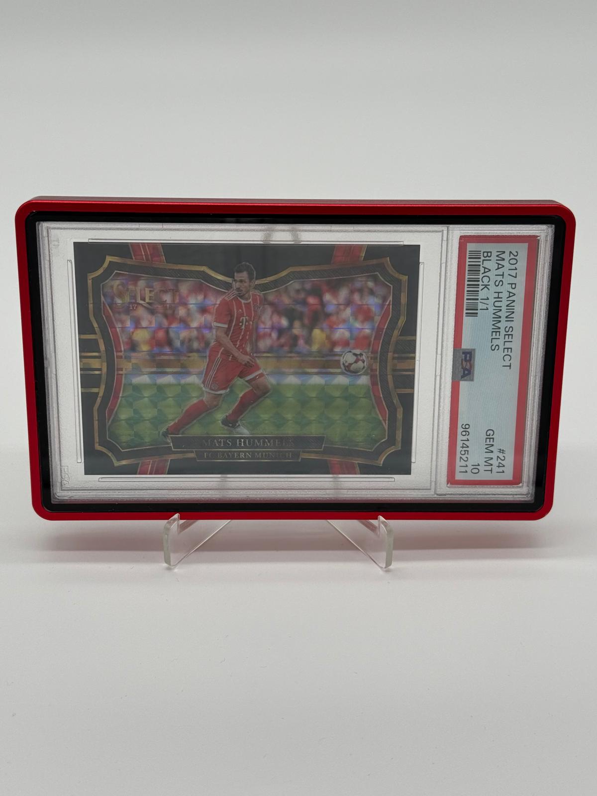 2017 Panini Select Mats Hummels Black Prizm 1/1 PSA 10