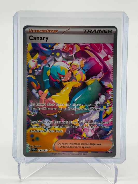 2026 Pokemon Canary 291/217 DE