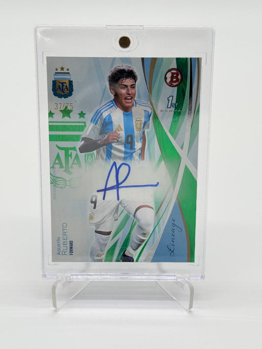 2024 Topps Argentina Lineage Agustin Ruberto Auto /75