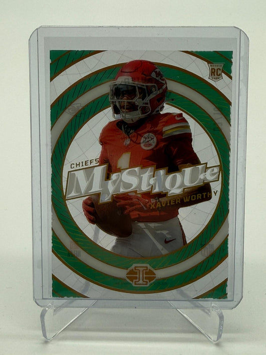 2024 Panini Illusions Football Mystique Xavier Worthy RC 07/10