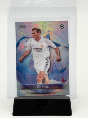 2026 Topps Chrome Logofractor Zinedine Zidane Starball