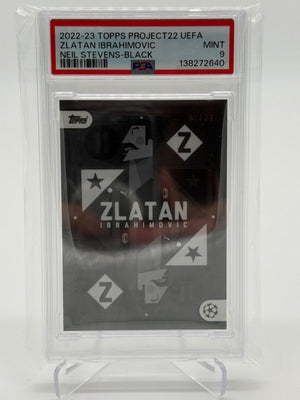 2022-23 Topps Project Zlatan Ibrahimovic /22 PSA 9 POP 1