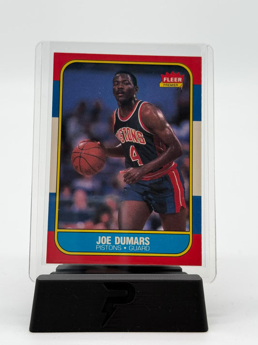 1986 Fleer Joe Dumars