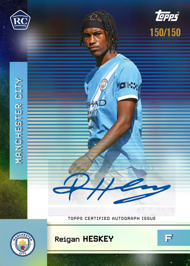 2025-26 Topps Manchester City Team Set (SEALED)