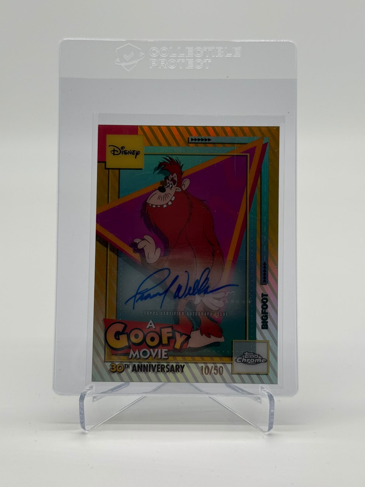2026 Topps Disney Neon Bigfoot Auto 10/50
