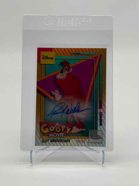 2026 Topps Disney Neon Bigfoot Auto 10/50