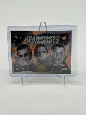 2025 Topps Chrome WWE Batista/Triple H/Randy Orton - Evolution - Headshots SSP