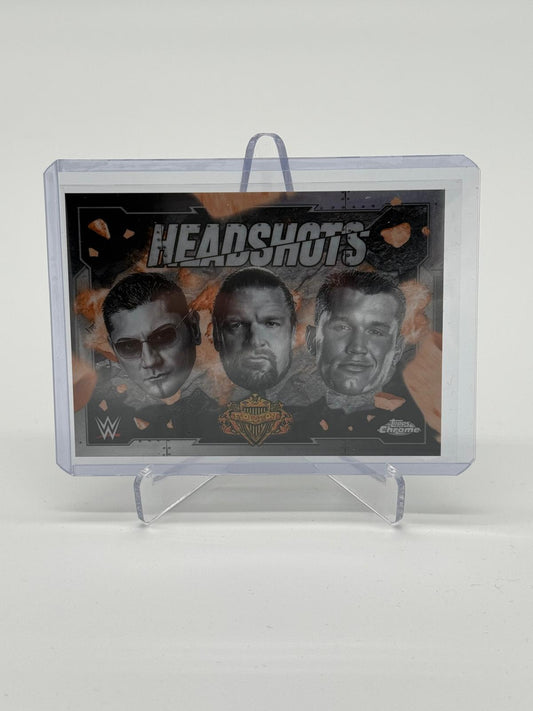 2025 Topps Chrome WWE Batista/Triple H/Randy Orton - Evolution - Headshots SSP