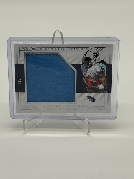 2017 Panini National Treasures Football Derrick Henry Patch /49