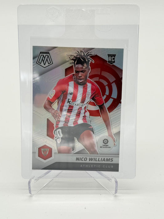 2021-22 Panini Mosaic La Liga Nico Williams RC Silver