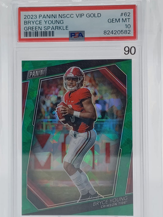 2023 Panini NSCC Vip Gold - Bryce Young /99 PSA10