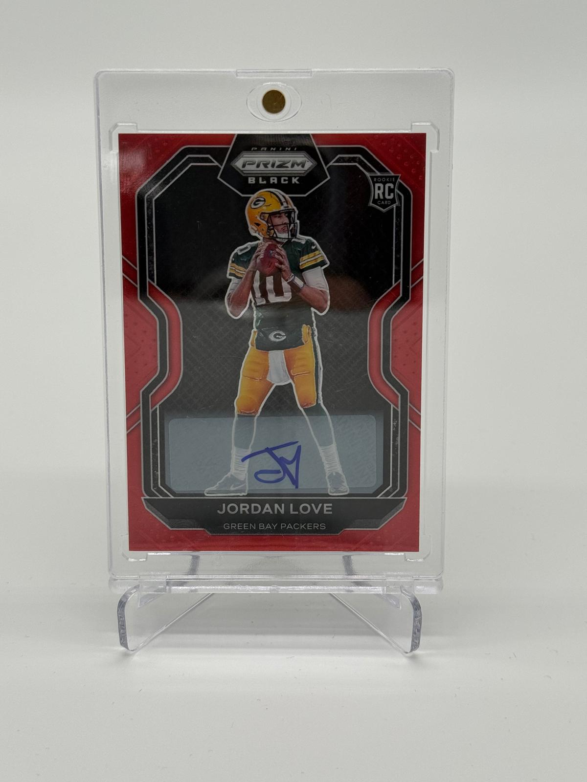 2020 Panini Prizm Jordan Love RC Auto /99