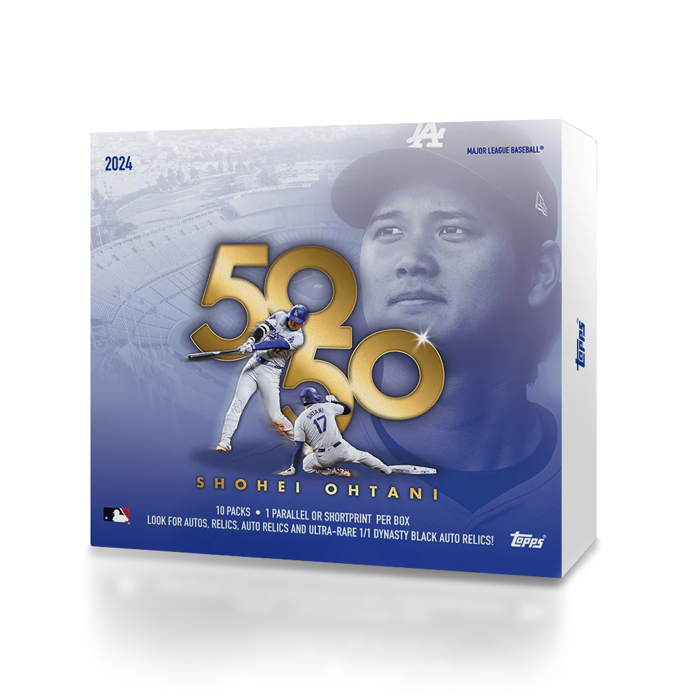 2024 Topps 50/50:Shohei Ohtani Hobby Box (LIVEBREAK)