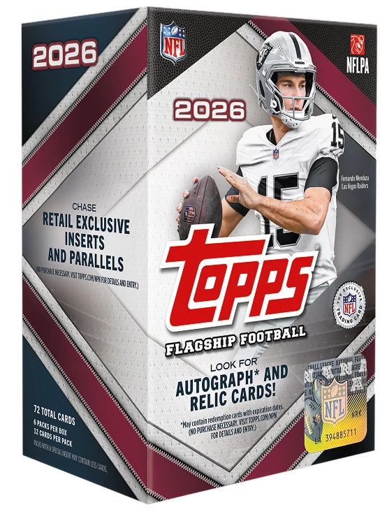 2026 Topps Flagship Football Value Box SEALED