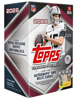 2026 Topps Flagship Football Value Box SEALED